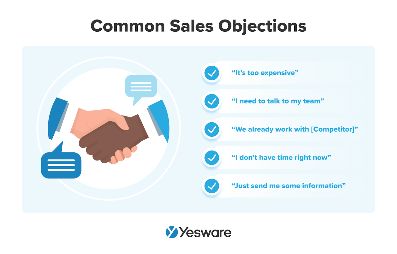 top sales skills: persuasiveness - common sales objections