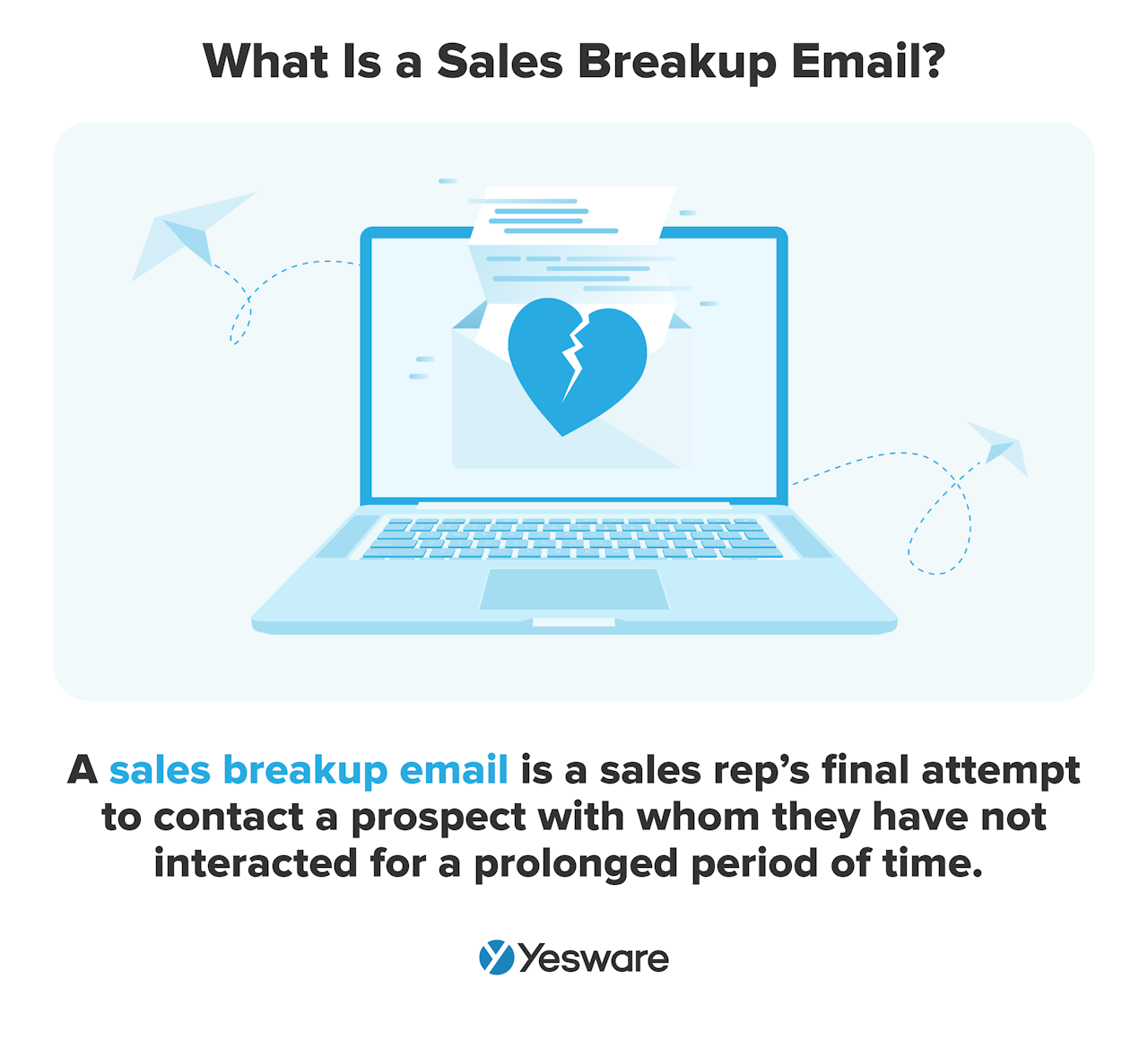 what is a sales breakup email?