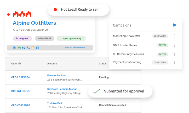 sales pipeline management: Vendasta CRM lead scoring system