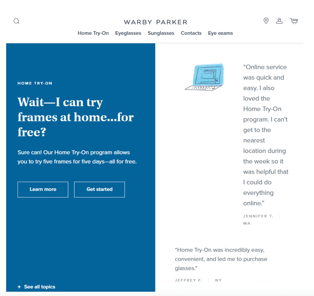 Boost Sales In Ecommerce: Warby Parker