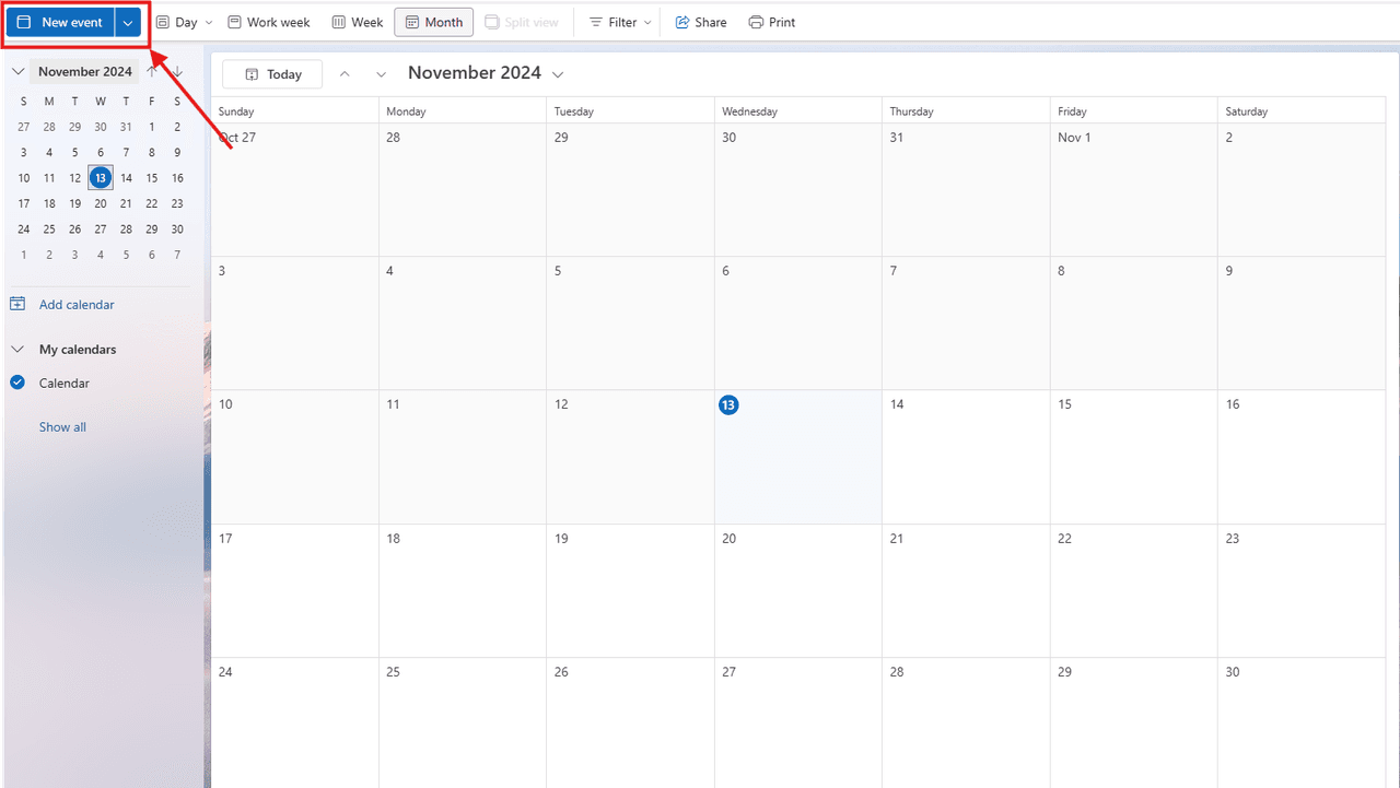how to automate emails in outlook: new meeting