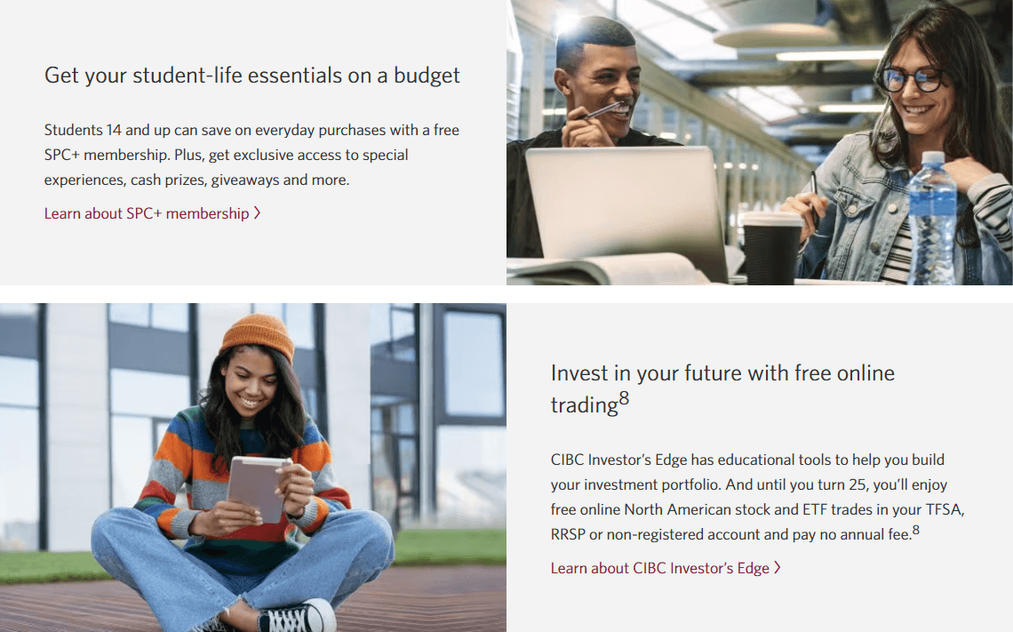 aida model: landing page